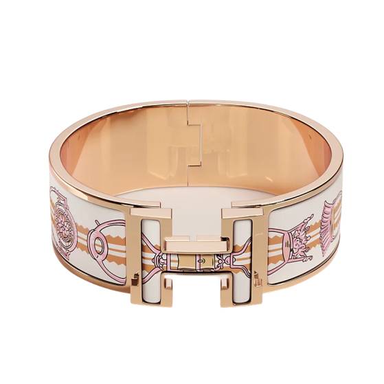 Браслет Hermes Clic Clac H Etriers 16x2 см (10792)
