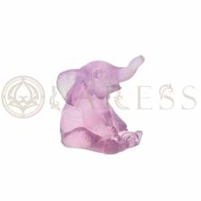 Скульптура Daum Little Elephant розовый 5 см (8292)