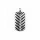 Подвеска David Yurman Chevron, 4,8х1,7см (16693)