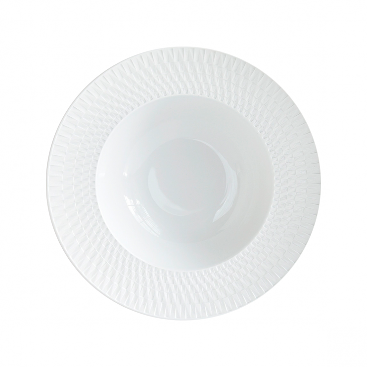 Тарелка суповая Bernardaud Twist 22,5см (6893)