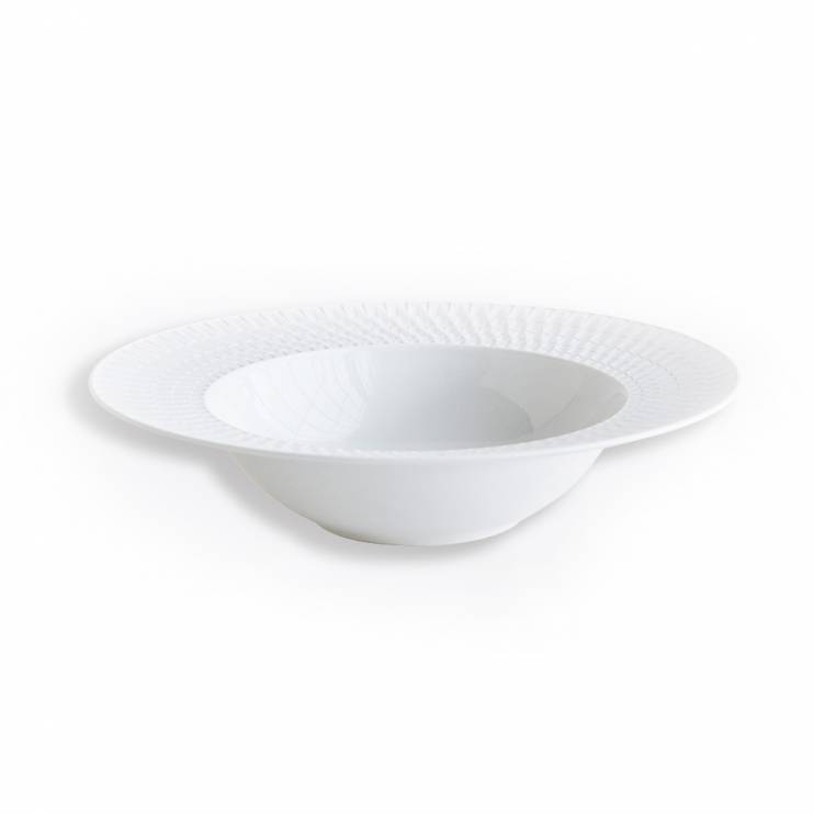 Тарелка суповая Bernardaud Twist 22,5см (6893)