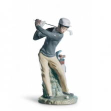 Статуэтка Lladro Гольфист 27х14см (13094)