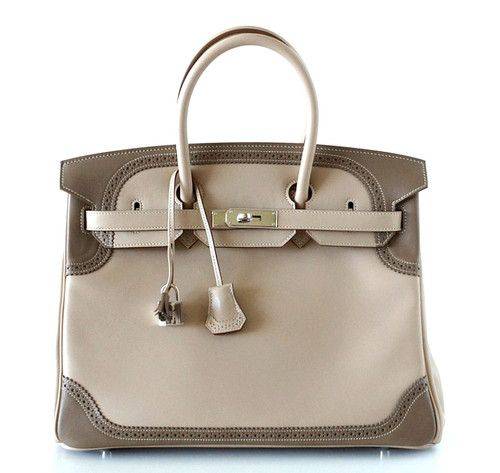 Сумка Hermes Birkin 30 бежевая (9394)