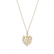 Подвеска Tiffany&Co Paloma Picasso Olive Leaf золото 18к (14695)