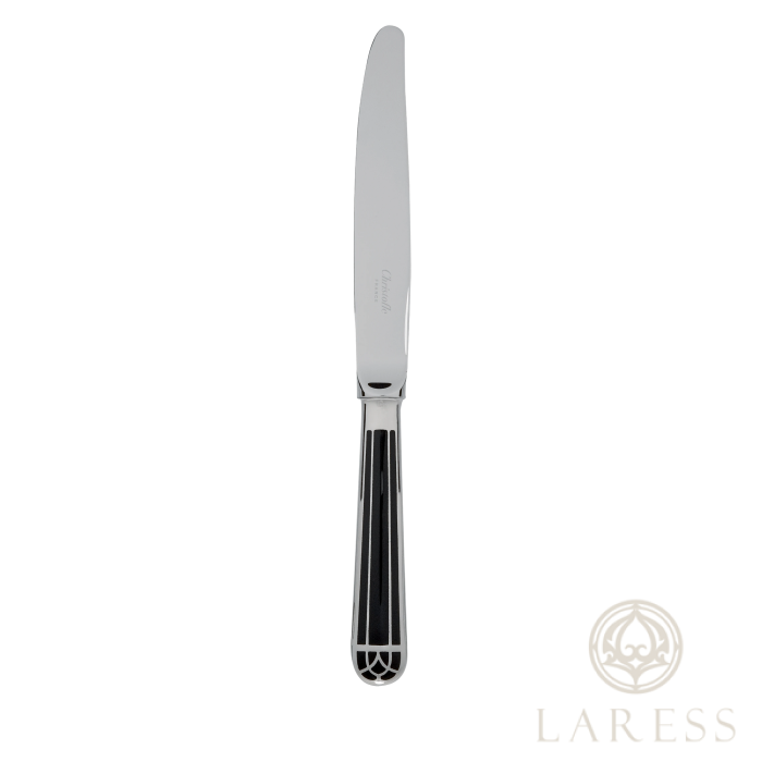 Нож столовый Christofle Talisman Black 24,5 см серебро 925 (7995)
