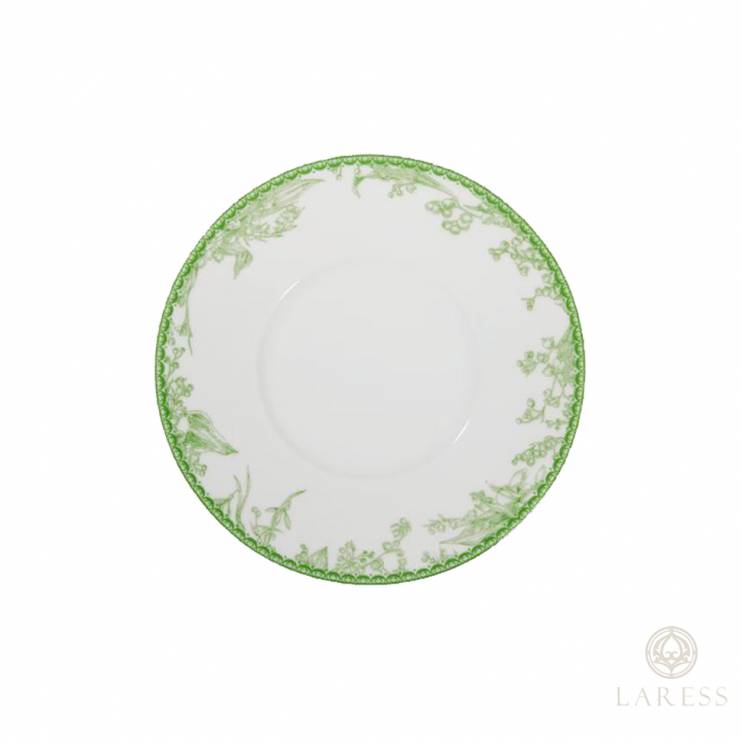 Блюдце для чашки для завтрака Christian Dior New Lily of the Valley 18 см (14896)