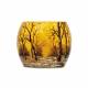Ваза Daum ENAMELLED GLASS 'WINTER' LANDSCAPE (7696)